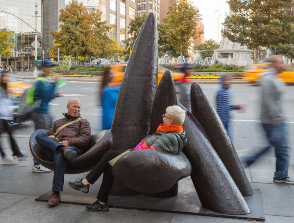 Two Newly Created Bronze Public Works by Wendell Castle to be